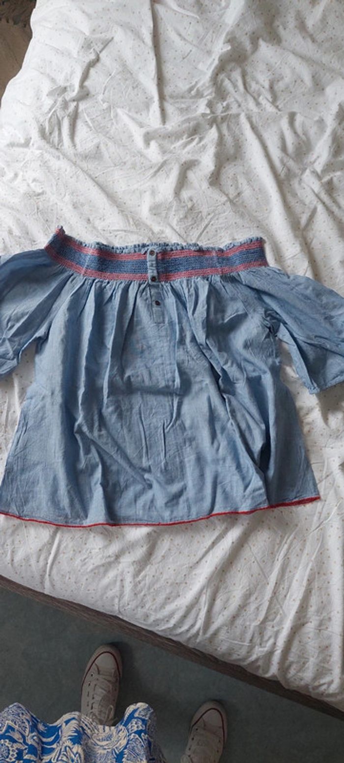 Lot de 2 top épaules denudees - photo numéro 3