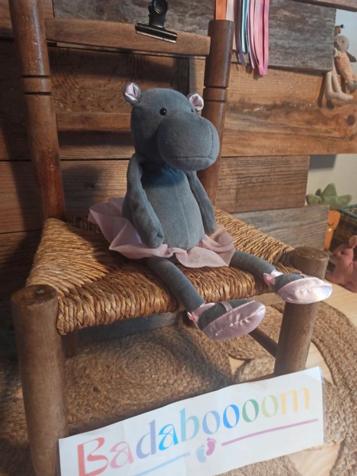 Peluche hippopotame ballerine jellycat tbe - photo numéro 2