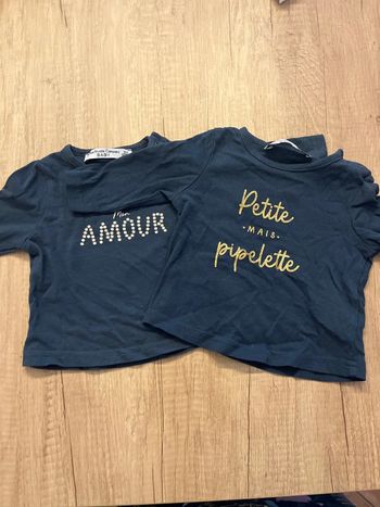 2T-shirts manches longues.