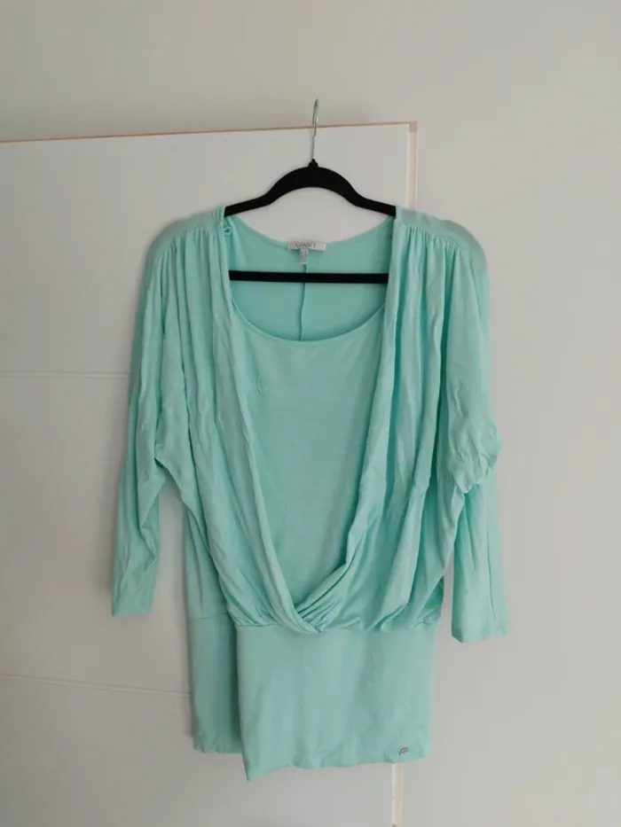 Blouse turquoise "Apart" - Taille 42