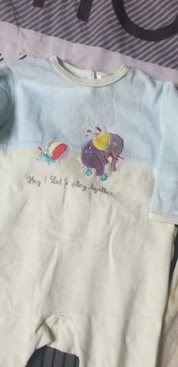 Lot de 2 Pyjamas hiver 12 mois