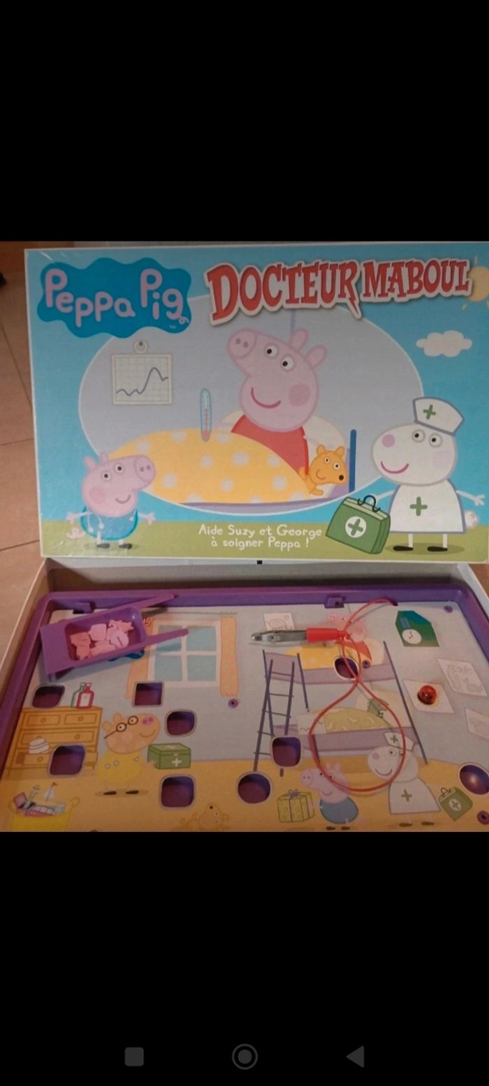 Jeu de société docteur maboul Peppa pig