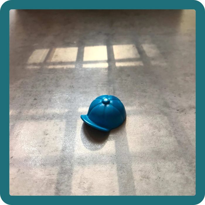 Casquette bleue playmobil