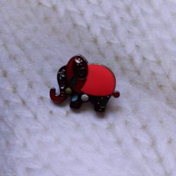 Broche éléphant 