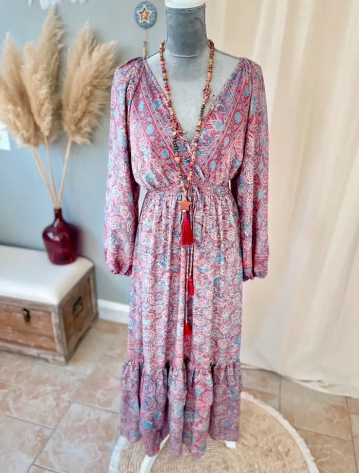 Robe longue bohème taille unique 36 au 46 - photo numéro 3