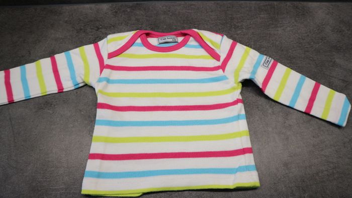 t shirt rayé coloré
