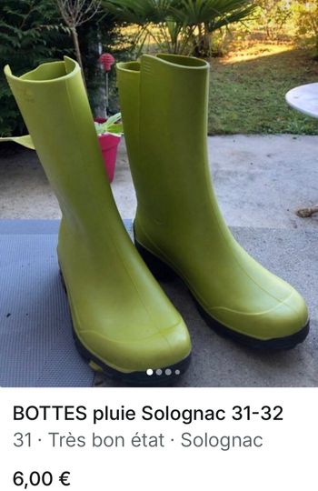 Bottes de pluies  31/32