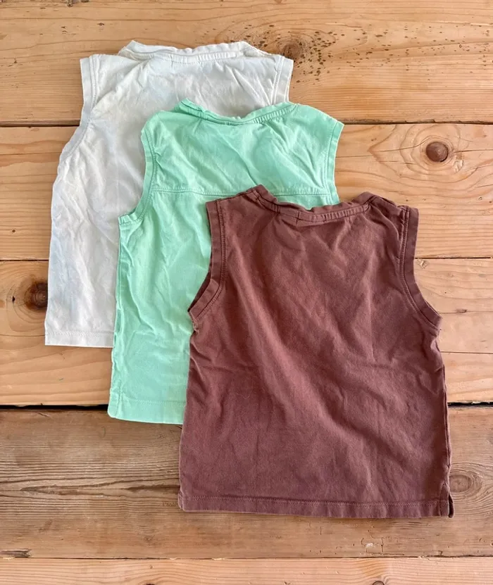 Trois débardeurs Zara - photo numéro 5