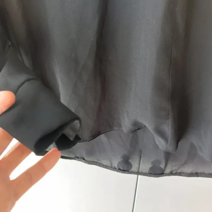 Blouse noire fluide taille 1 - photo numéro 3