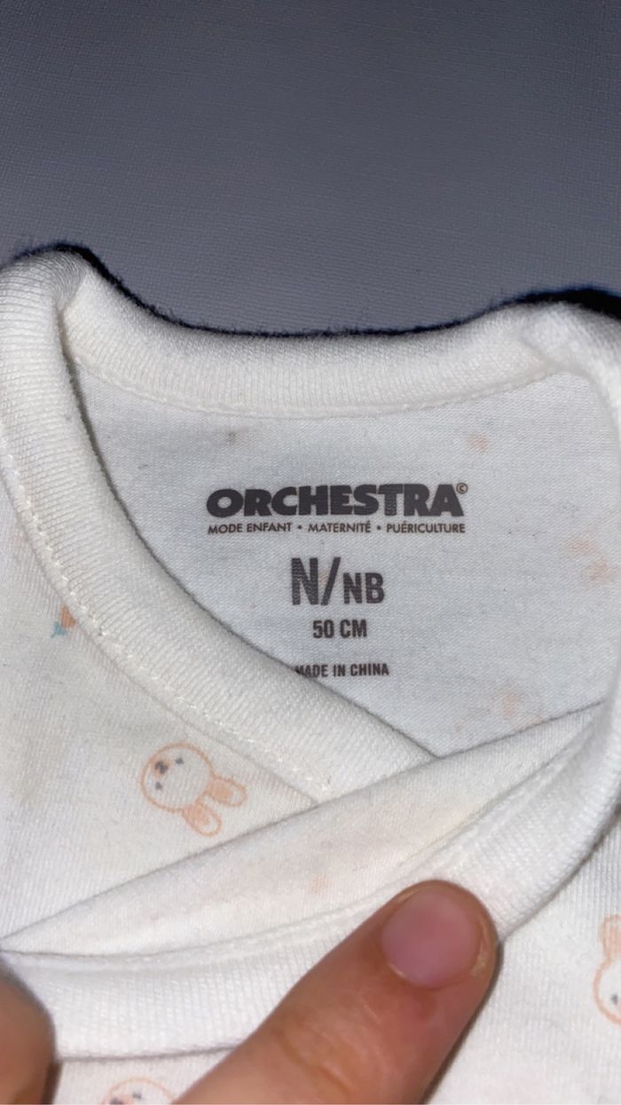 Lot de 4 body fille naissance 0m - photo numéro 4