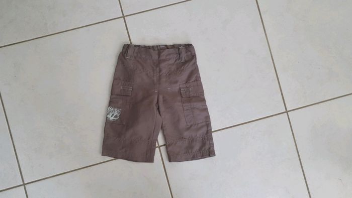 Bermuda léger garçon kaki longboard 2 ans CH3