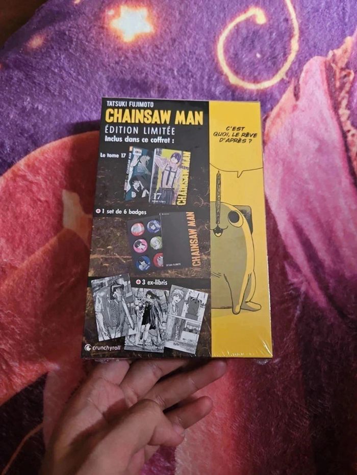Chainsaw man édition limitée coffret collector avec le tome 17 - photo numéro 2
