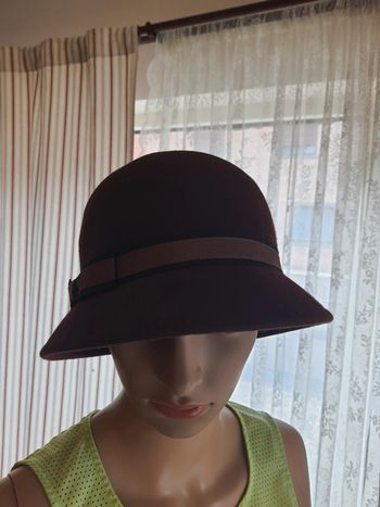 Chapeaux femme marron Veritas en laine 56cm
