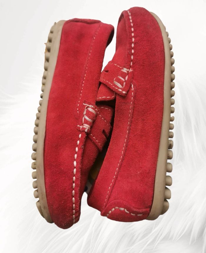 Élégants mocassins velours rouge p. 27 - photo numéro 4