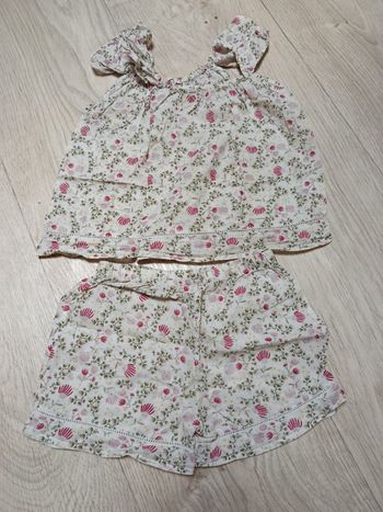 Ensemble été fille 3 ans monoprix kids