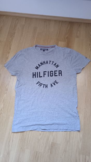 Tee-shirt Tommy Hilfiger gris homme en S