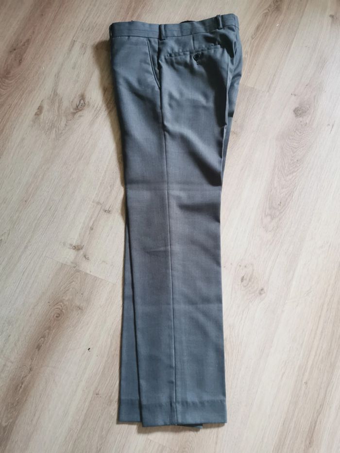 Pantalon gris droit femme Izac - photo numéro 9