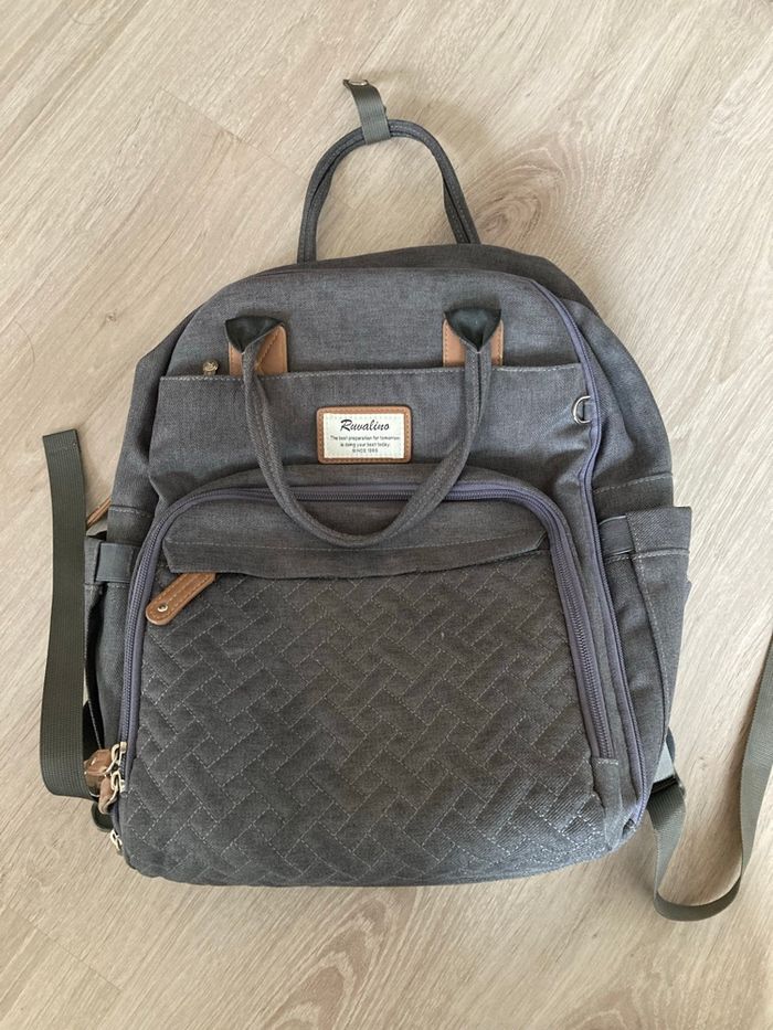 Sac à dos à langer (avec un tapis de change)