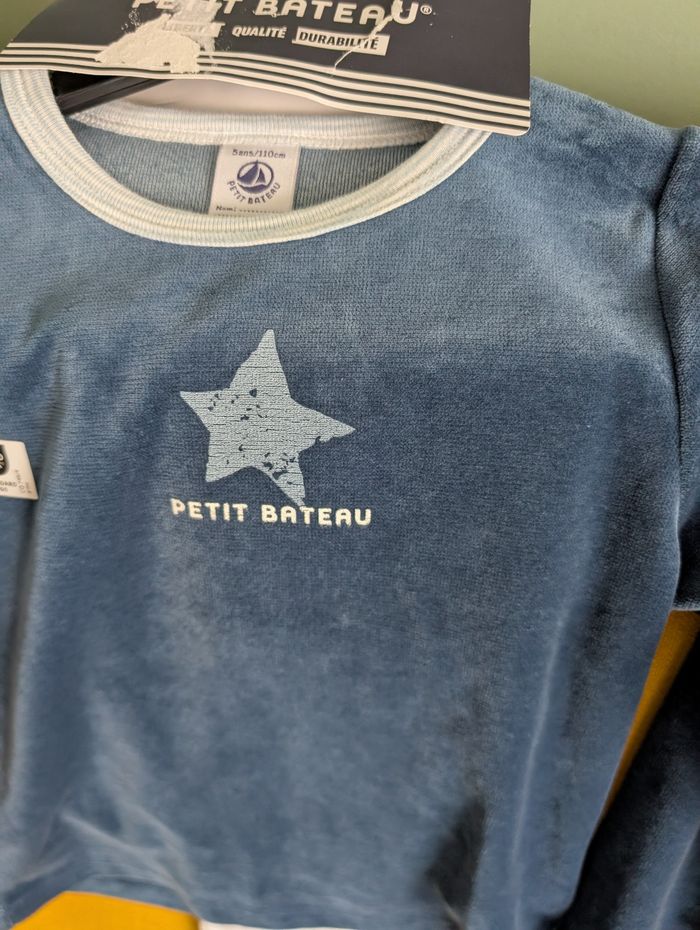 Pyjama garçon. Taille 5 ans. Neuf. Petit bateau - photo numéro 8