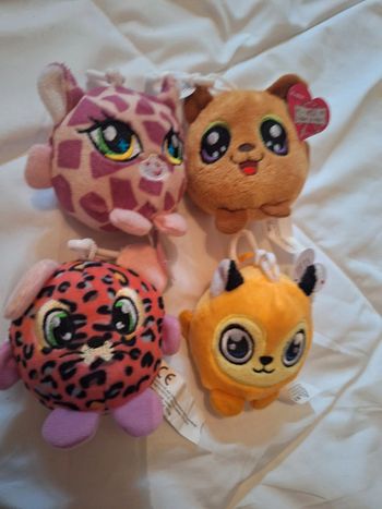 Peluche animaux  porte clefs