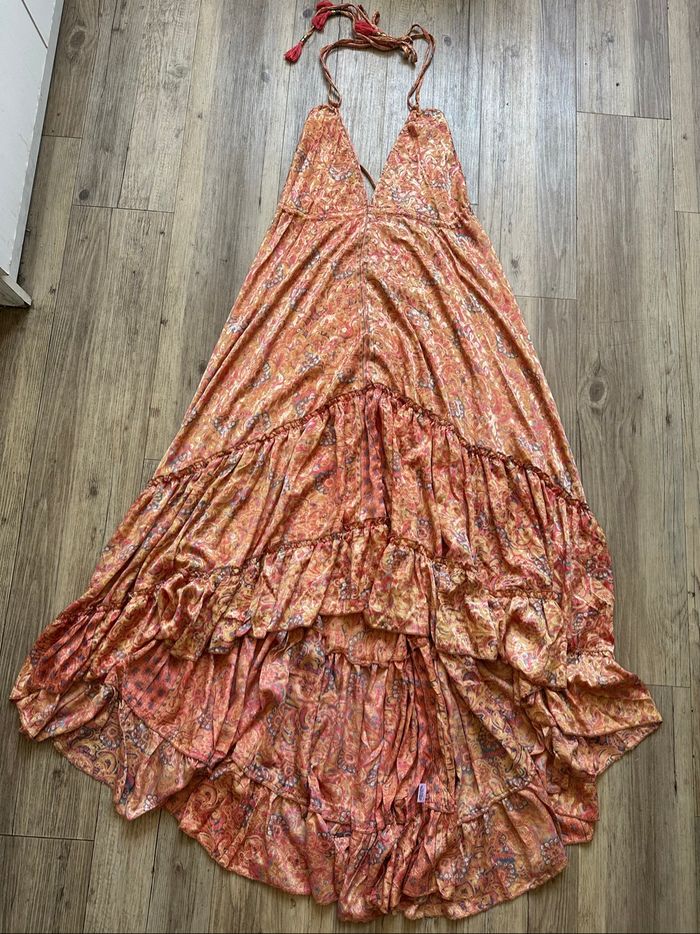 Robe dos nue en soie indienne taille unique neuf