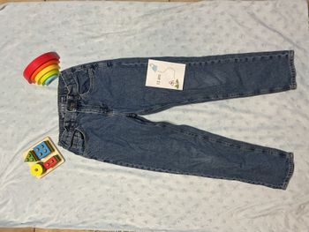 jean bleu coupe loose taille réglable 12/13 ans primark