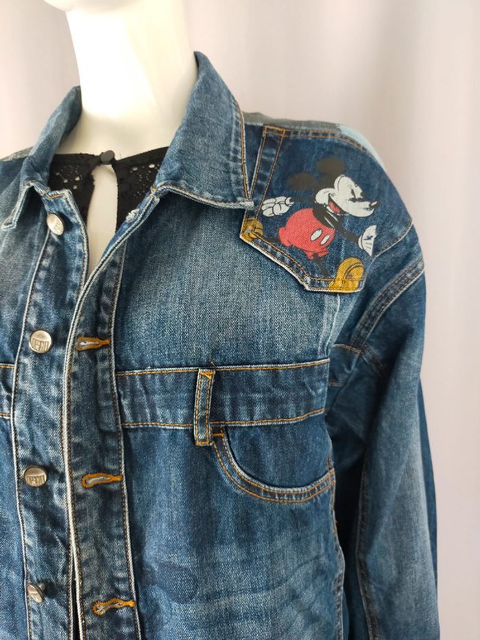 Veste en jean Desigual x Mickey – Édition Limitée – Taille L - photo numéro 2