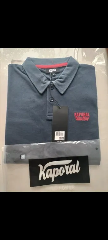 Polo homme Kaporal bleu marine S