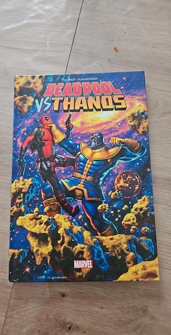 Livre deadpool vs thanos