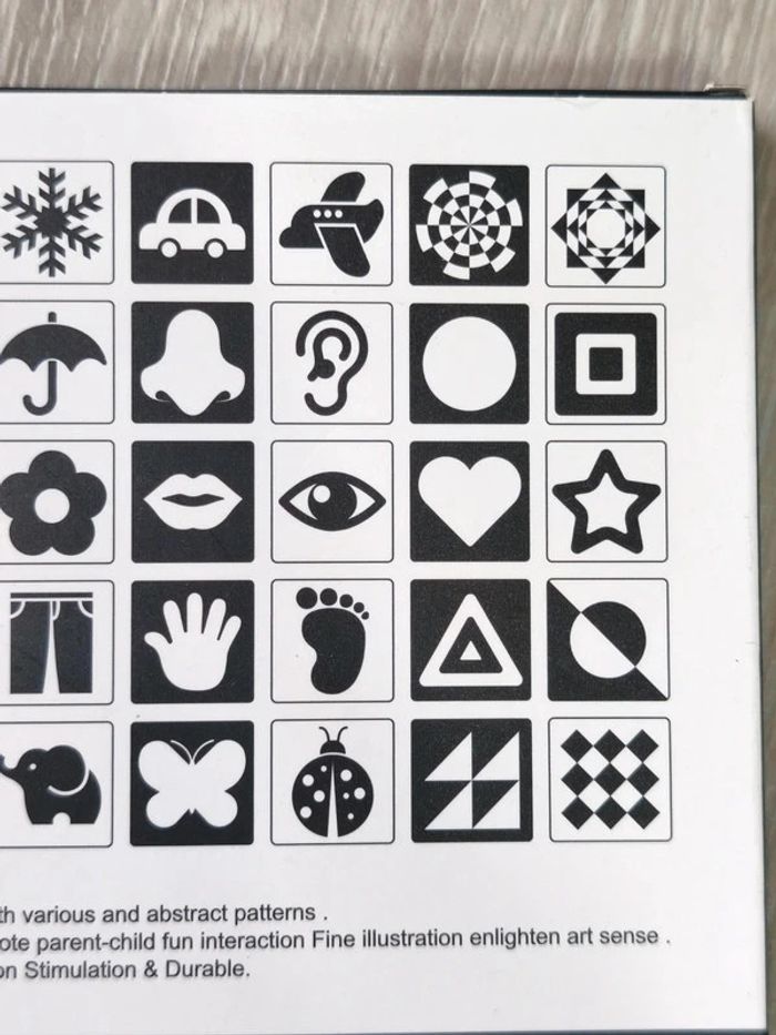 Cartes de stimulation visuelle pour bébé - photo numéro 5