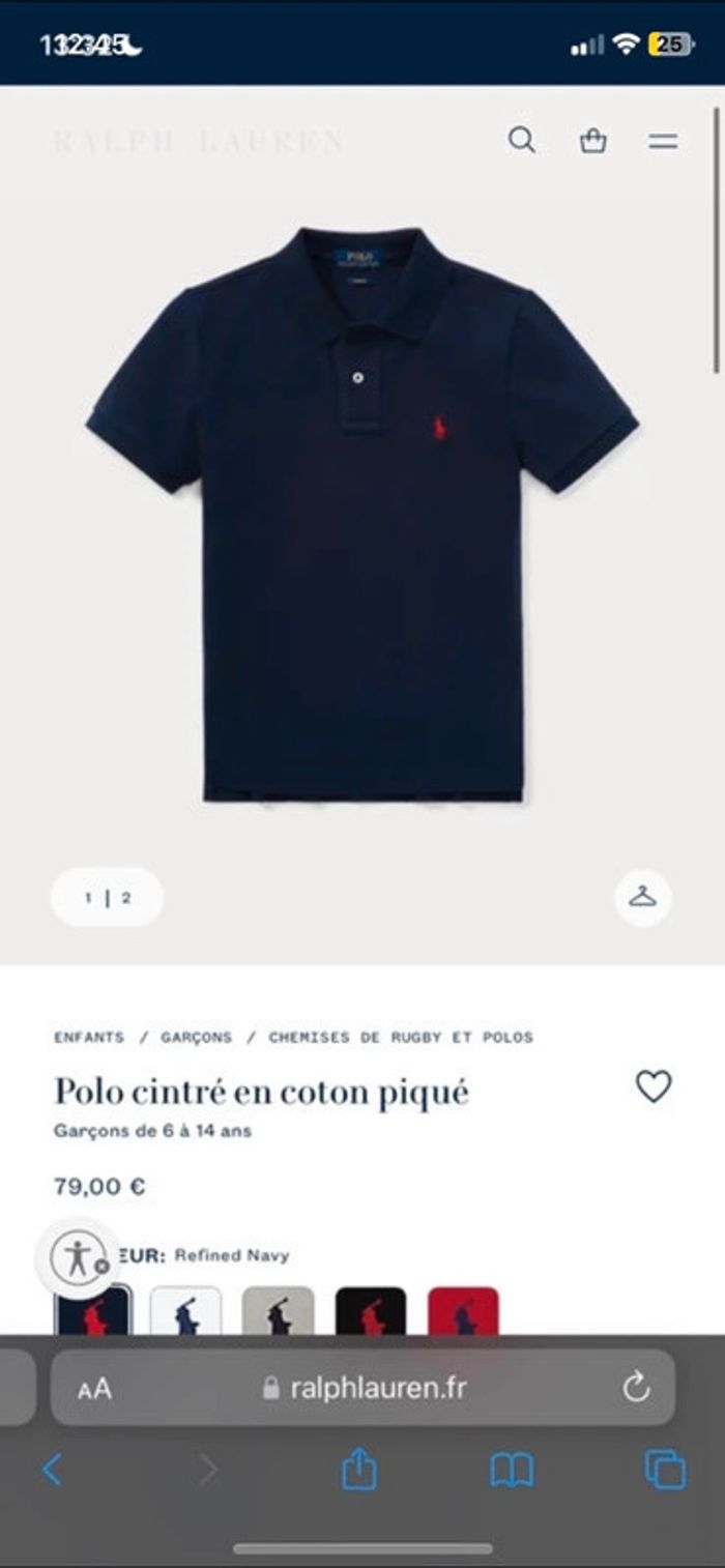 Polo Ralph Laurent tailel M - photo numéro 6