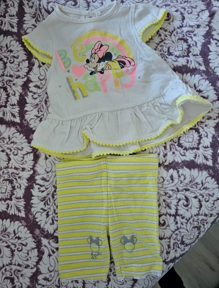 Ensemble Minnie taille 3 mois