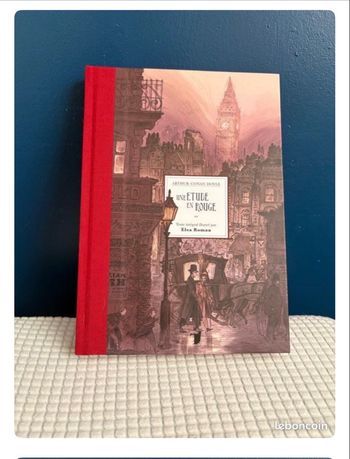 Livre Tibert édition une étude en rouge 