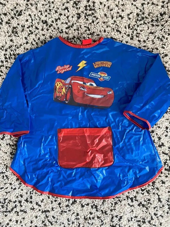 Blouse plastifiée Cars 3 ans