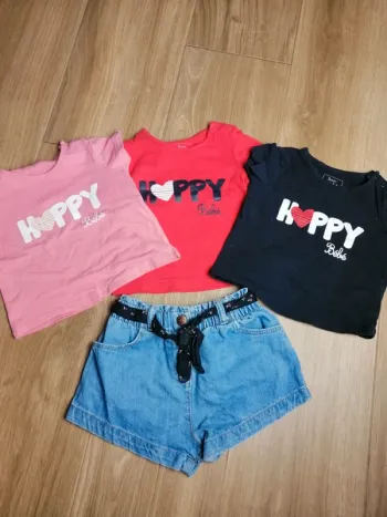 Short + t-shirt