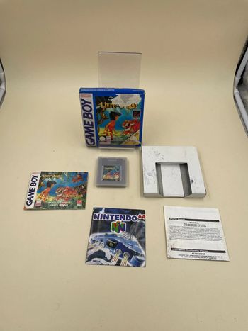 Jeu vidéo Disney Le livre de la jungle sur console Nintendo Game Boy