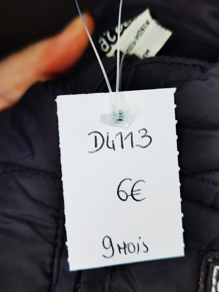 D4113 - blouson garçon 9 mois - photo numéro 3