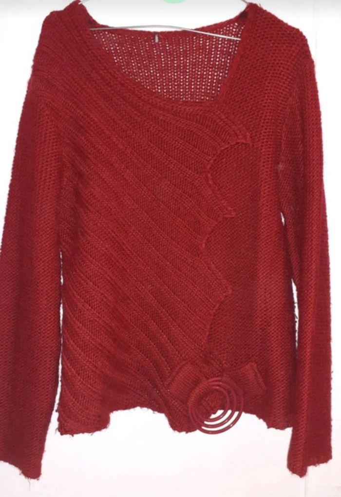 Pull rouge