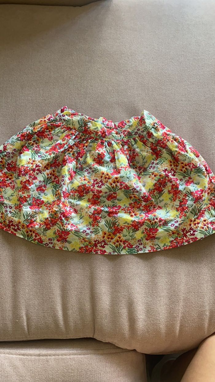 Jupe fleurie été