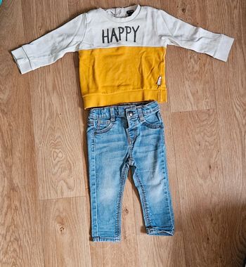 Ensemble pull et jean garçon happy