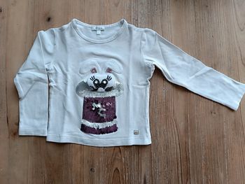 T-shirt manches longues fille 2 ans