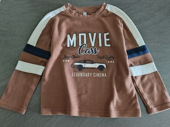 Tee shirt manches longues 3 ans 