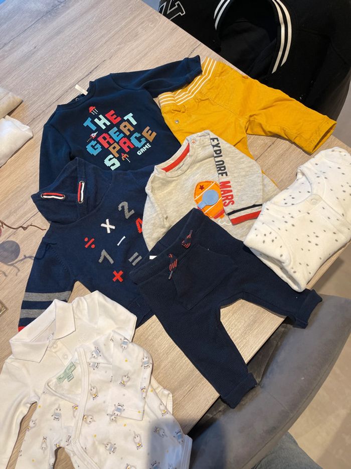Lot vêtements garçon 3 mois