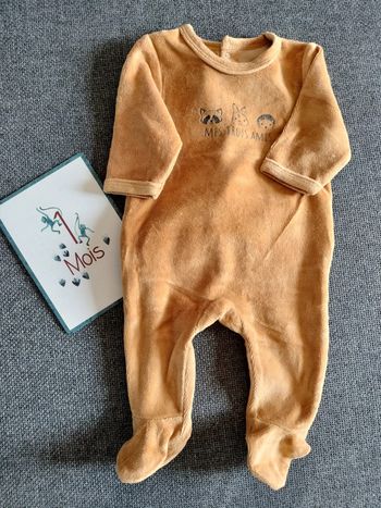 Pyjama velours 1M