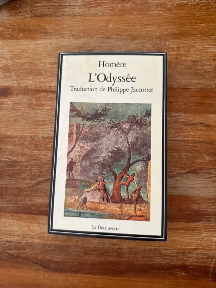Livre Homer, l’odyssée