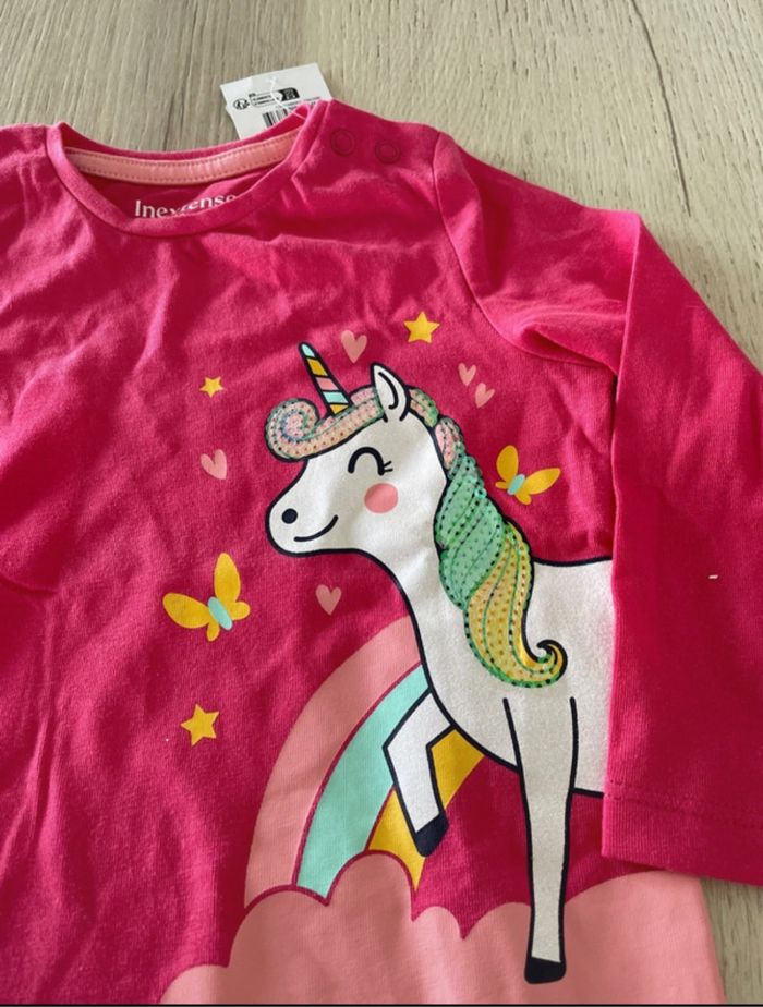 Magnifique tee shirt neuf Licorne - photo numéro 2