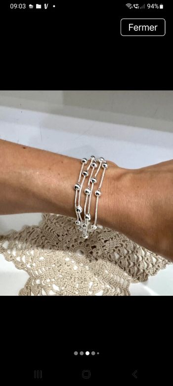 Bracelet argent 925