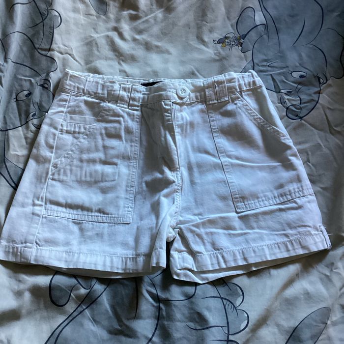 Short blanc fille 8ans