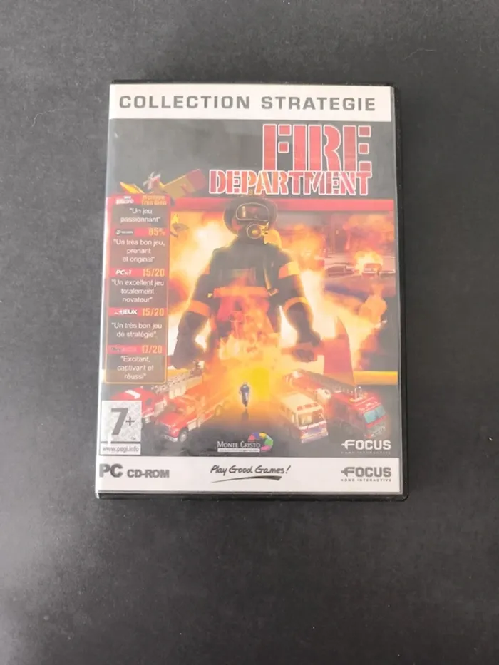 Jeu PC fire départment