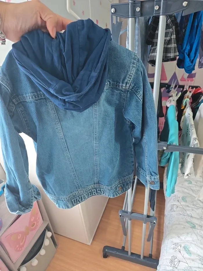 Veste en jean garçon taille 5 ans - photo numéro 5
